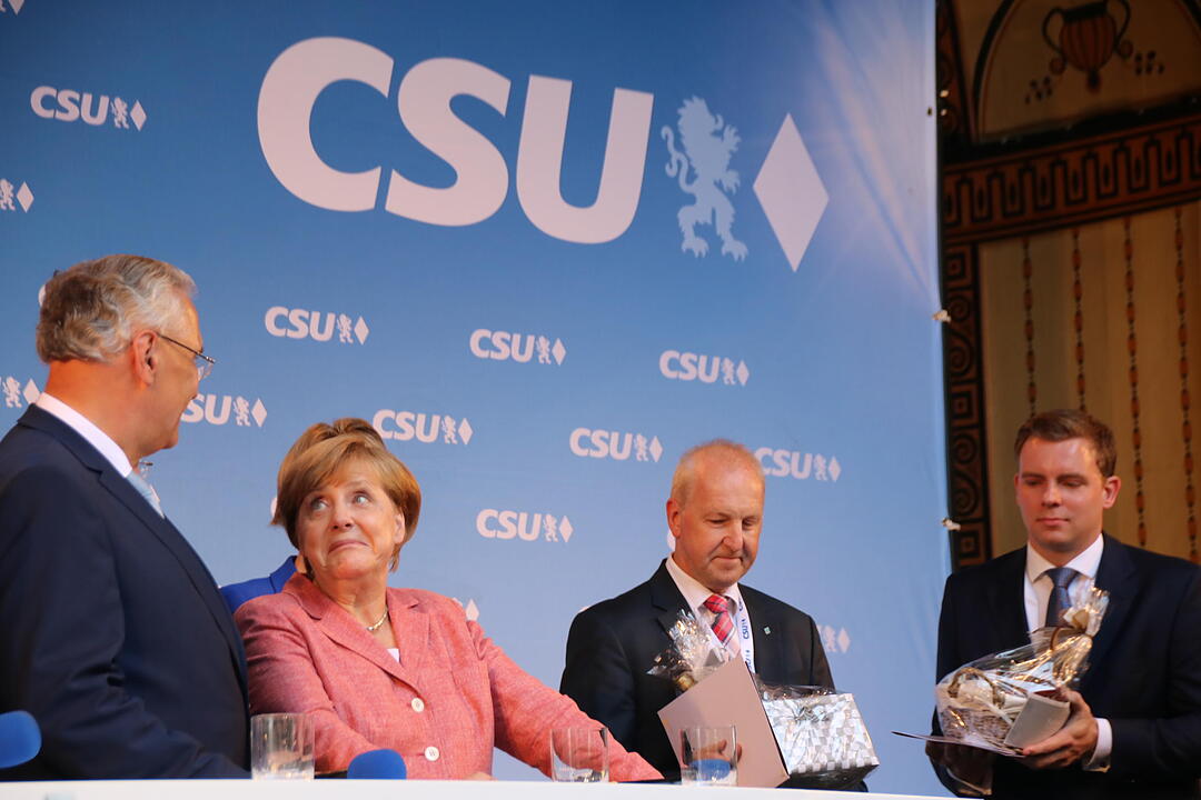 Angela Merkel zu Besuch in Bad Kissingen