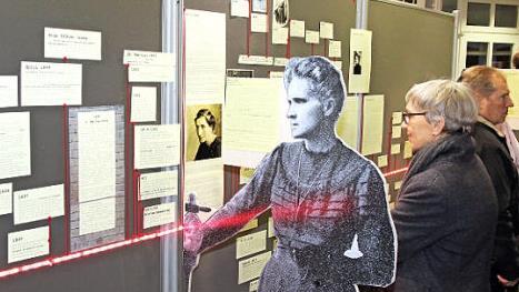 An Marie Curie führt wissenschaftlich kein Weg vorbei - und in der Ausstellung auch nicht. Foto: Wolfgang Desombre