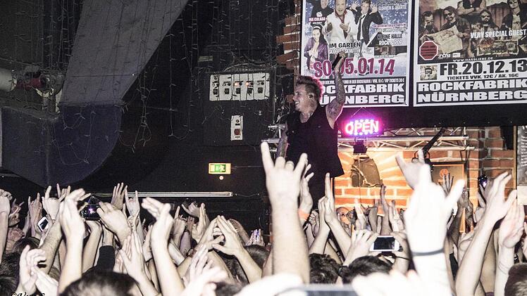 Papa Roach live in der Rockfabrik Foto: Rockfabrik