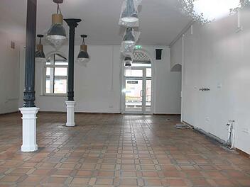 Die Sanierung der Räume im Kulmbacher Bahnhof, in die das Juz einzieht, ist fast abgeschlossen.Alexander Hartmann