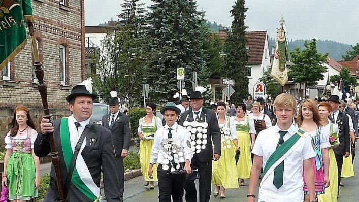 Einer der Höhepunkte dürfte erneut der Festzug werden. Foto: Gerd Fleischmann/Archiv
