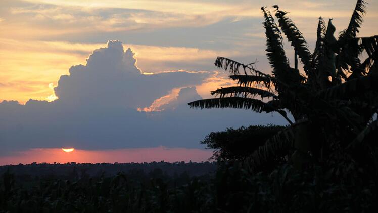 Sonnenuntergang in Busagula Foto: Stefan Reinmann