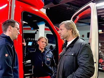 Henning Baum im Einsatz
