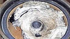 So sieht eine verstopfte Pumpe aus. Foto: Kathrin Kupka-Hahn