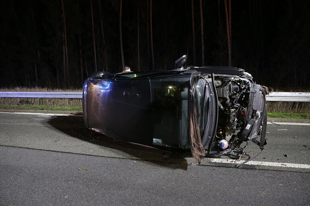Zwei Unfälle auf A73 mit sechs Verletzten