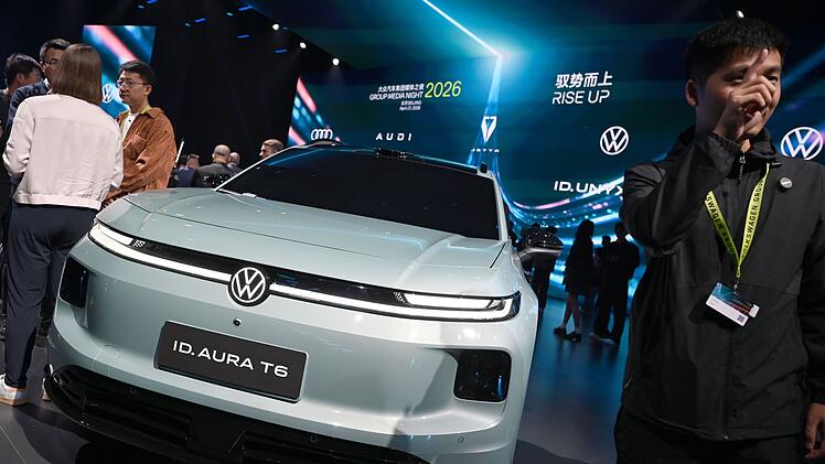 Vor der Automesse in Peking