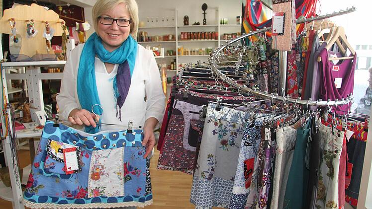 Nicole Julien-Mann setzt sich dafür ein, dass Kronach zur "Fair Trade Town" ernannt wird - fast alle Voraussetzungen sind bereits erfüllt, nur ein Stadtratsbeschluss steht noch aus. Foto: Sonja Adam