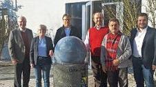 Die Kronacher Delegation vor dem Campus in Teisnach Foto: privat