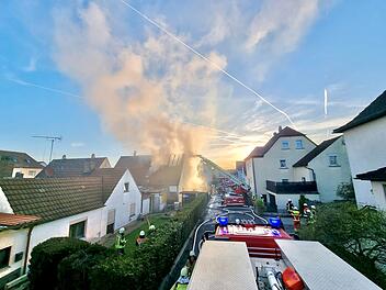 Brand in Michelau am Ostersonntag