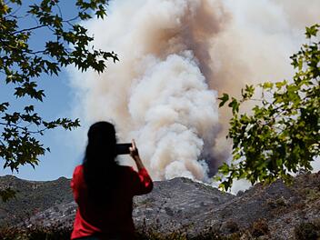 Waldbrand in Kalifornien