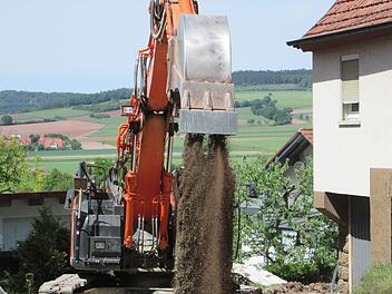 Im  Trimberger Neubaugebiet "Quellenstraße" (Foto) wurde eine Änderung der Grünordnungsplanung notwendig. Sie passierte unter Berücksichtigung der Eingaben der Träger öffentlicher Belange.                         Foto: Winfried Ehling