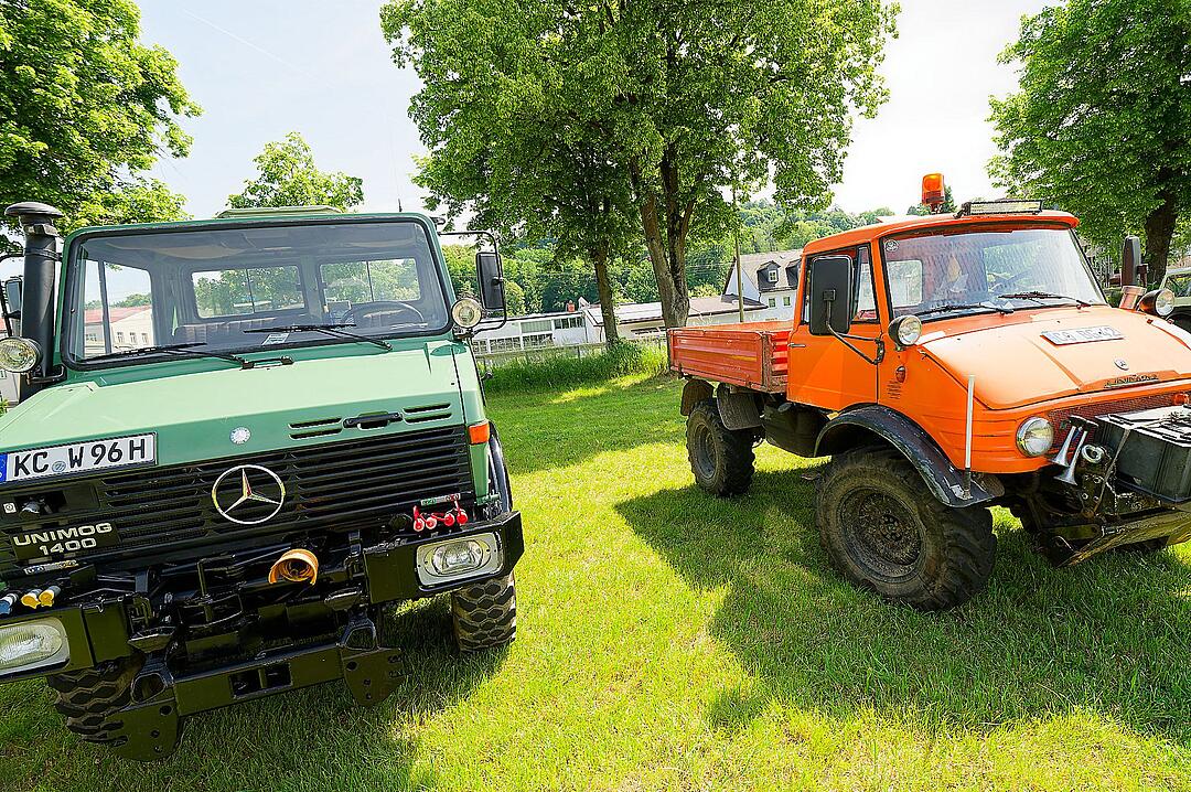 Es gab viele Oldtimer zu bestaunen!