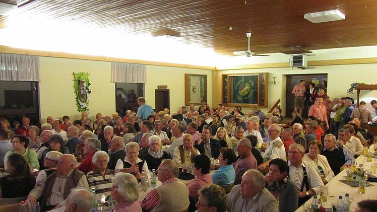 Der Saal war voll beim Böhmischen Abend 2016. Foto: Sebastian Vogt