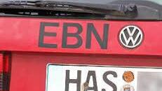 Was dieser Fahrer will, ist klar.