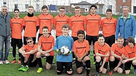 Das Siegerteam vom Mittelschulverbund H&ouml;chstadt Foto: privat