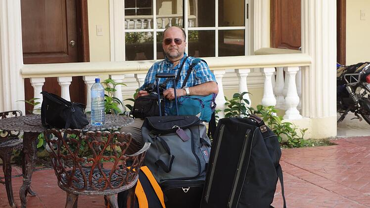 Dank Recherche per Laptop und Flexibilität ist es Jochen Schirmer und seiner Frau Angela gelungen, in letzter Minute über den Flughafen Punta Cana auszureisen.  Foto: privat
