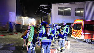 Maschinenbrand in Forchheim