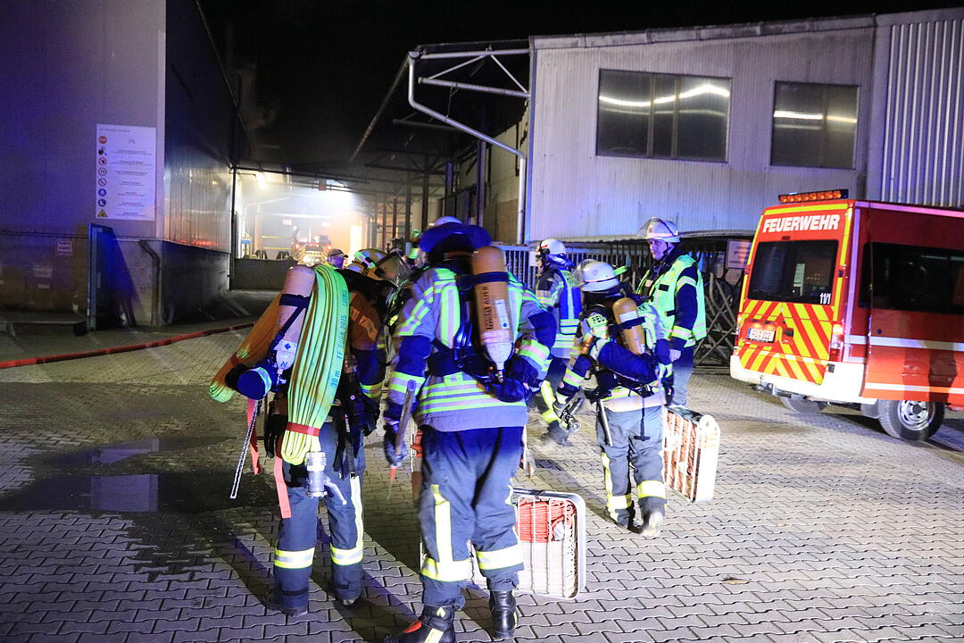Maschinenbrand in Forchheim