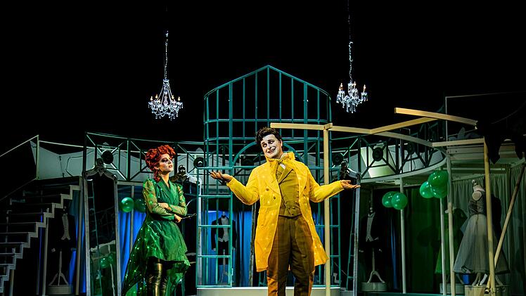 Die Operette "Wiener Blut" von Johann Strauß feierte erfolgreiche Premiere am Landestheater CoburgFoto: Annemone Taake