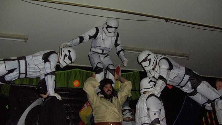 Star-Wars, "Liga der außergewöhnlichen Glieder", Pfaffenhausen Foto: Udo Sell