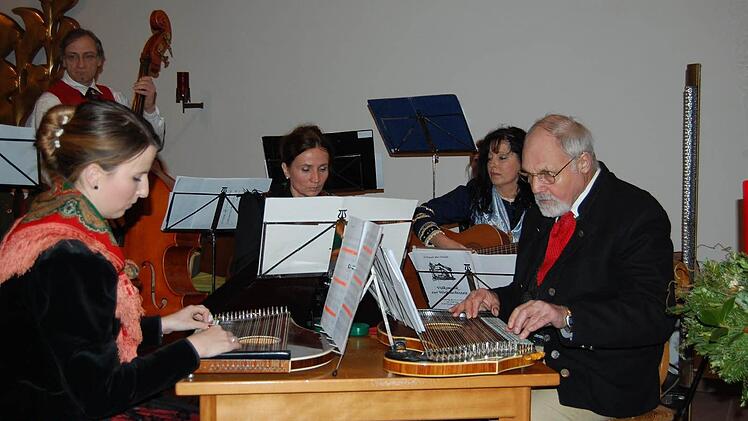 Die Hassenbacher Stubenmusik ist immer gesetzt. Foto: Günther Straub