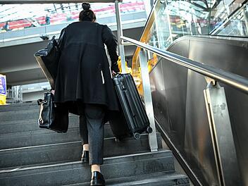 Rolltreppen am Hauptbahnhof