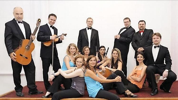 "Rebelcanto" ist ein vielseitiges Vokal- und Instrumentalensemble aus Pardubice (Pardubitz an der Elbe/Tschechien), das am 21. September in St. Bonifatius Weißenohe spielt.  Foto: PR