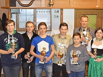 Die treffsichersten Schützen aus Waischenfeld Foto: Julian Schmitt