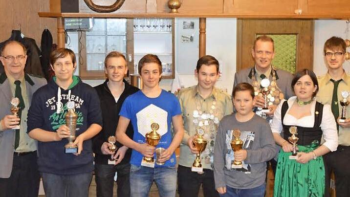 Die treffsichersten Schützen aus Waischenfeld Foto: Julian Schmitt