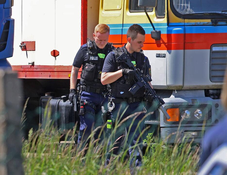 Polizei erschie&szlig;t entlaufenen Tiger bei Leipzig