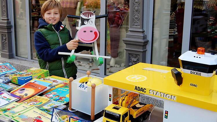 Beim Herbst- und Kinderstadtmarkt. Foto: Sigismund von Dobschütz