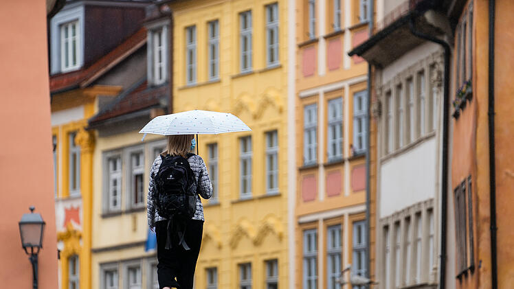 Wetter, Regen in Bamberg