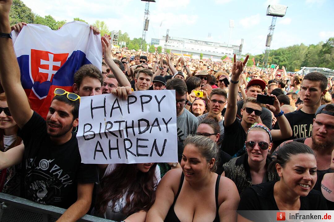 Rock im Park 2016 - The Amity Affliction