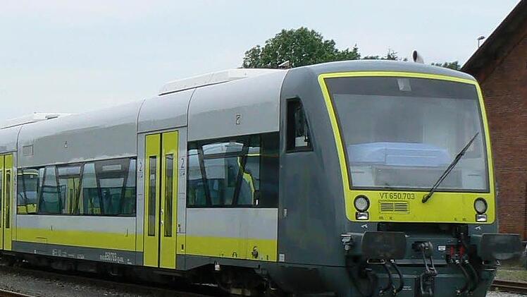 Eine S-Bahn zwischen Bayreuth und Kulmbach - das ist eine der Ideen, die bei der Zukunftskonferenz entwickelt wurde.    Foto: Archiv/Werner Reißaus
