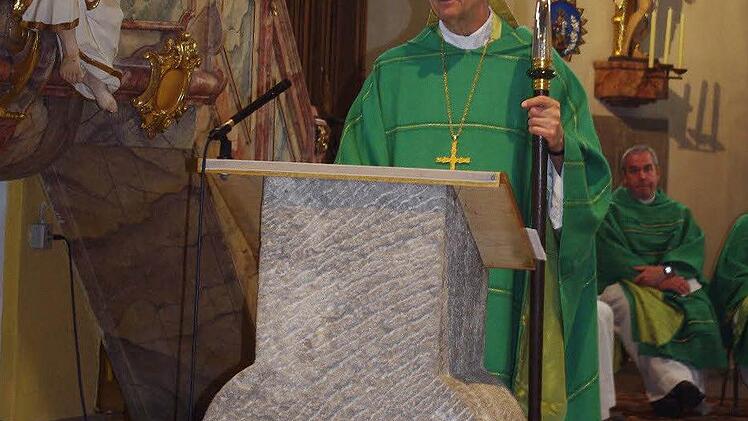 Erzbischof Ludwig Schick zelebrierte den Festgottesdienst.