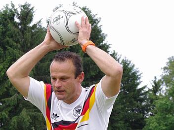 Der Kulmbacher Armin Eck (49) spielte 170 Mal in der Bundesliga und war 1989 mit dem FC Bayern München Deutscher Meister. Foto: Christian Schuberth