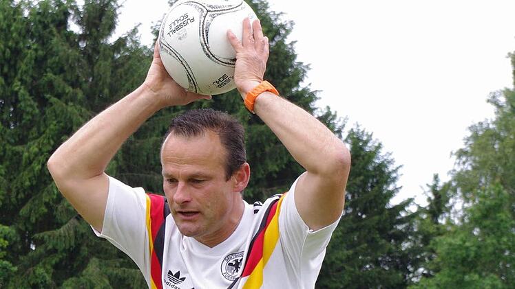 Der Kulmbacher Armin Eck (49) spielte 170 Mal in der Bundesliga und war 1989 mit dem FC Bayern München Deutscher Meister. Foto: Christian Schuberth