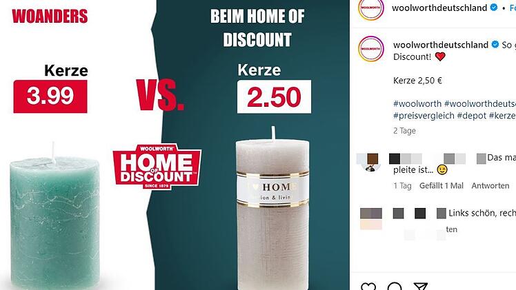 Woolworth zieht insolvente Deko-Kette aus Franken durch den Kakao - "exklusiv und teuer"