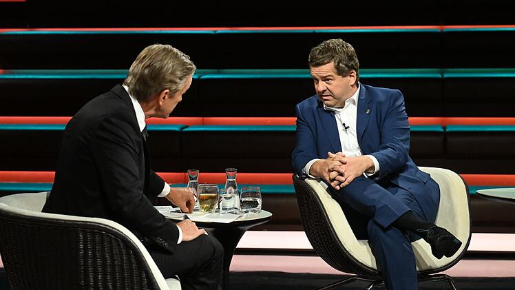 In der Diskussion mit Gastgeber Markus Lanz (links) kam CDU-Politiker Sven Schulze ganz sch&ouml;n ins Rudern.