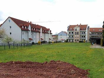 Auf dem freien Gelände am Oberwallenstadter Weg soll eine große Wohnanlage entstehen. Foto: Andreas Welz