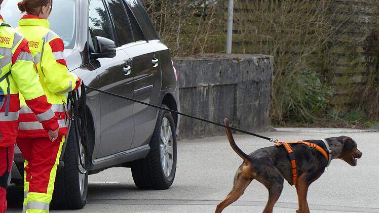 Mit seinen Suchhunden wird sich der ASB am Staffelsteiner Autofrühling beteiligen. Foto: ASB