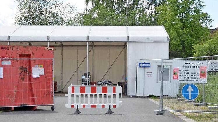 Die Öffnungszeiten am Wertstoffhof in Rödental bleiben, wie sie sind. Ein Antrag der CSU, auch am Samstag zu öffnen, scheiterte. Foto: Rainer Lutz