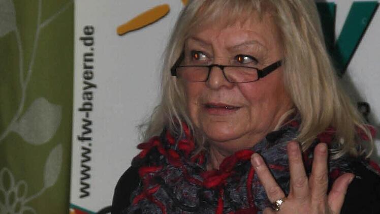 Karin Knorr kandidiert erneut für den Bezirkstag.