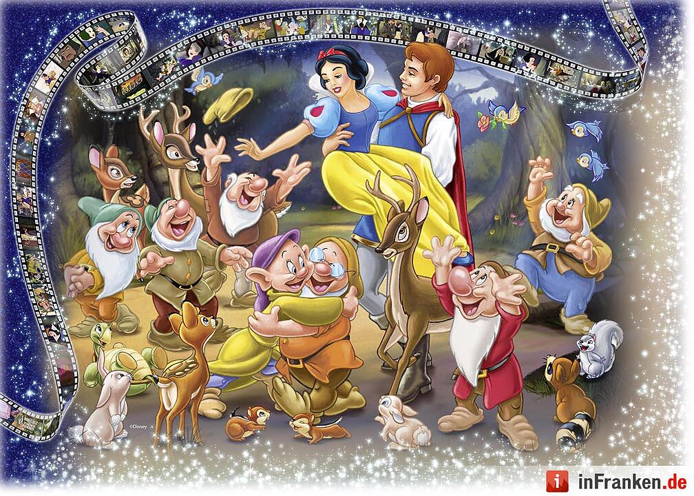 Das größte in Serie gefertigte Puzzle der Welt - Unvergessliche Disney Momente