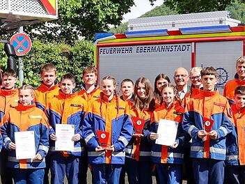 Gewinnergruppen der Jugendolympiade
