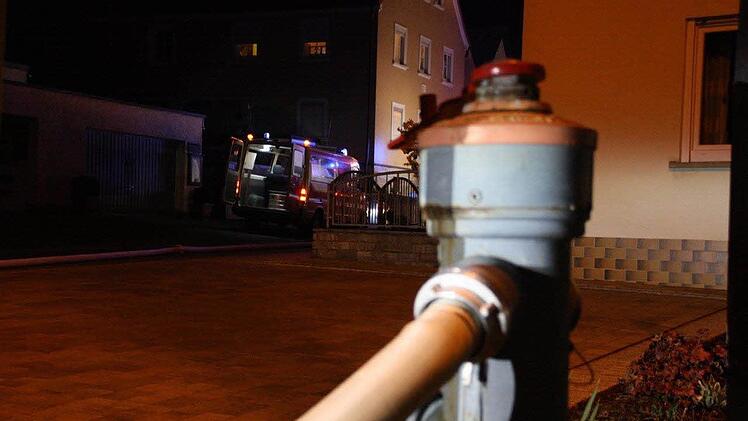 Brand in Wirmsthal, Donnerstag, 9. April 2015