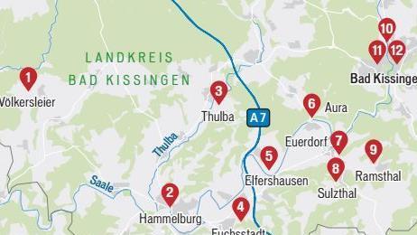 Übersicht über alle Traumplätze. Grafik: Dagmar Klumb