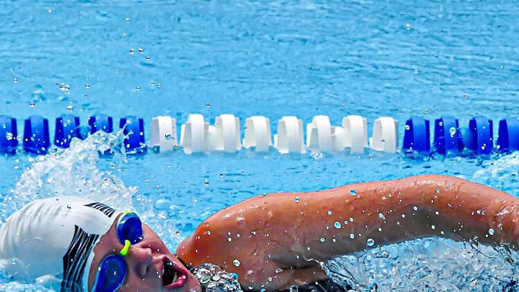 Das Kulmbacher Schwimmtalent Nele Kaufmann gewann sechs Titel f&uuml;r den ATS.Karl Heinz Weber
