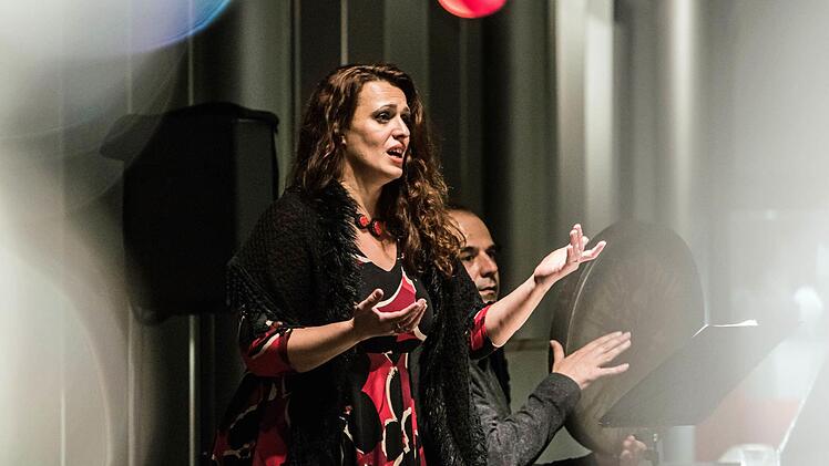 Gayané Sureni und Hadi Alizadeh gastierten im Glasmuseum Rosenau. Foto: Jochen Berger