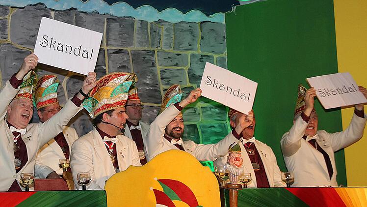 Der Elferrat. Foto: Dieter Britz